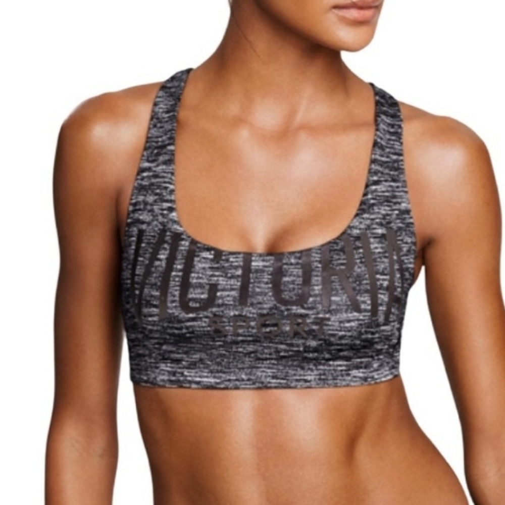 Victoria's Sport Bra/Victoria's Secret Reflective Logo Strappy Back